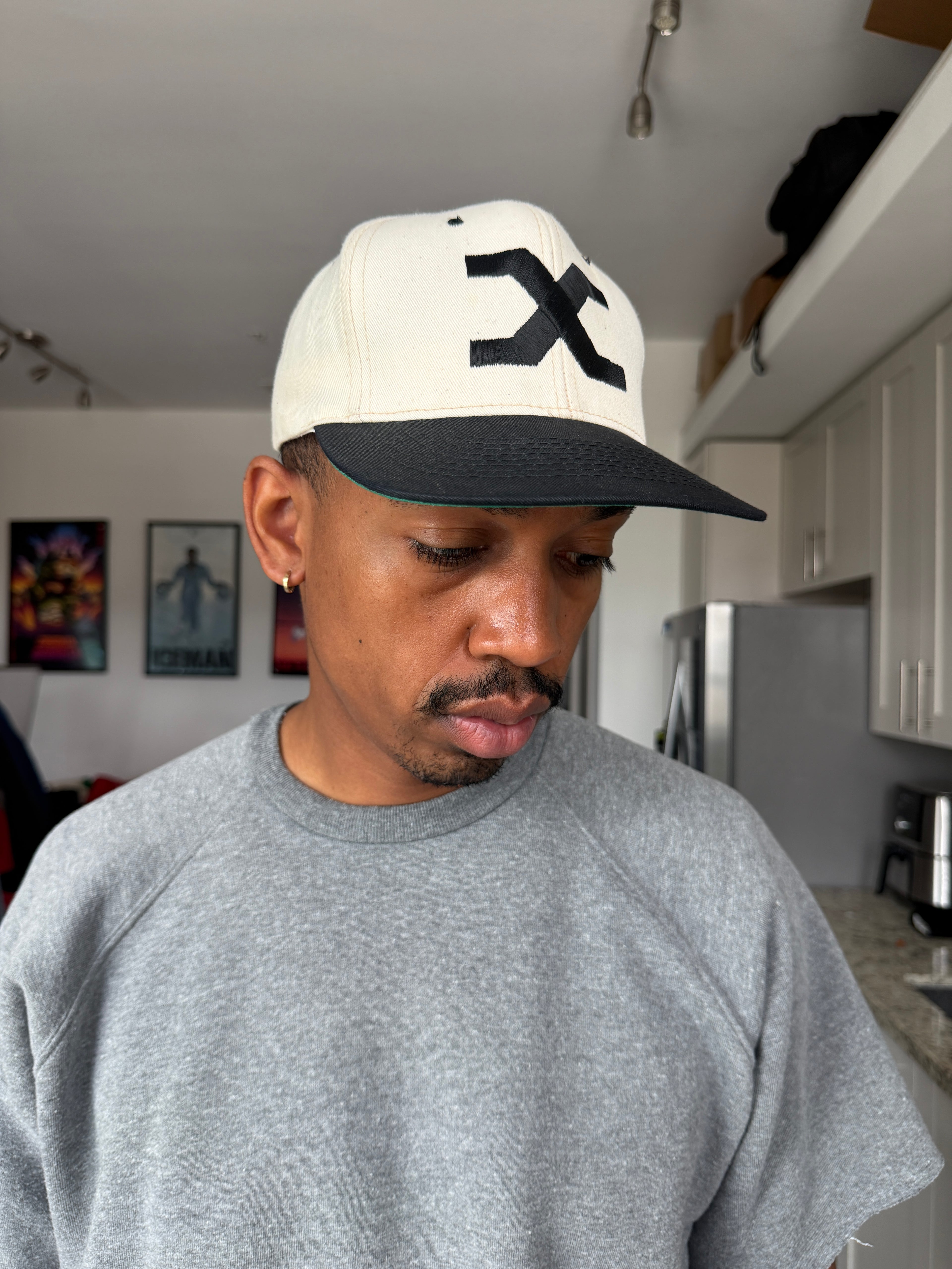 Vintage Off-White Malcolm X Cap