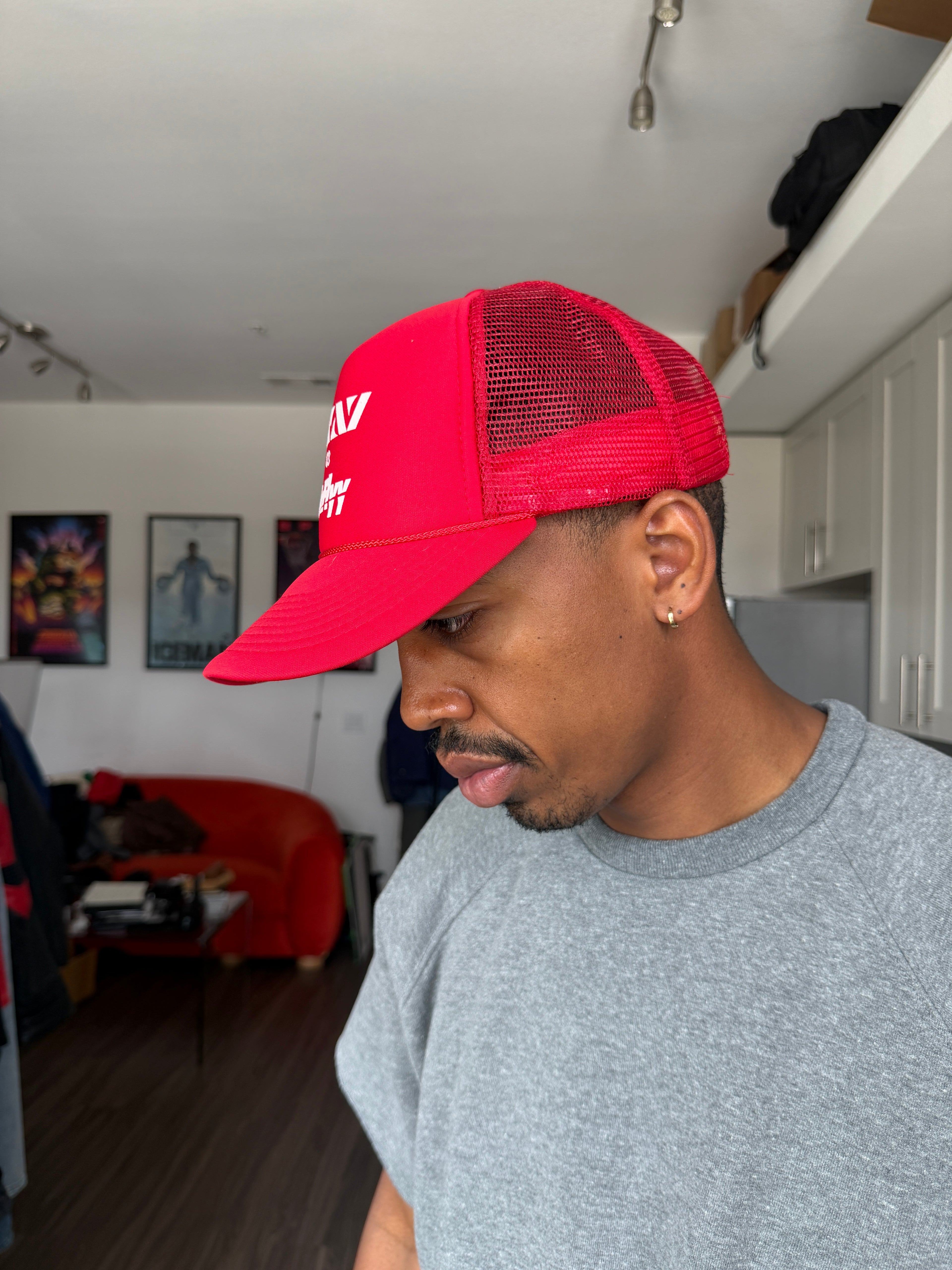 McFlyy x VAV Red Trucker Cap