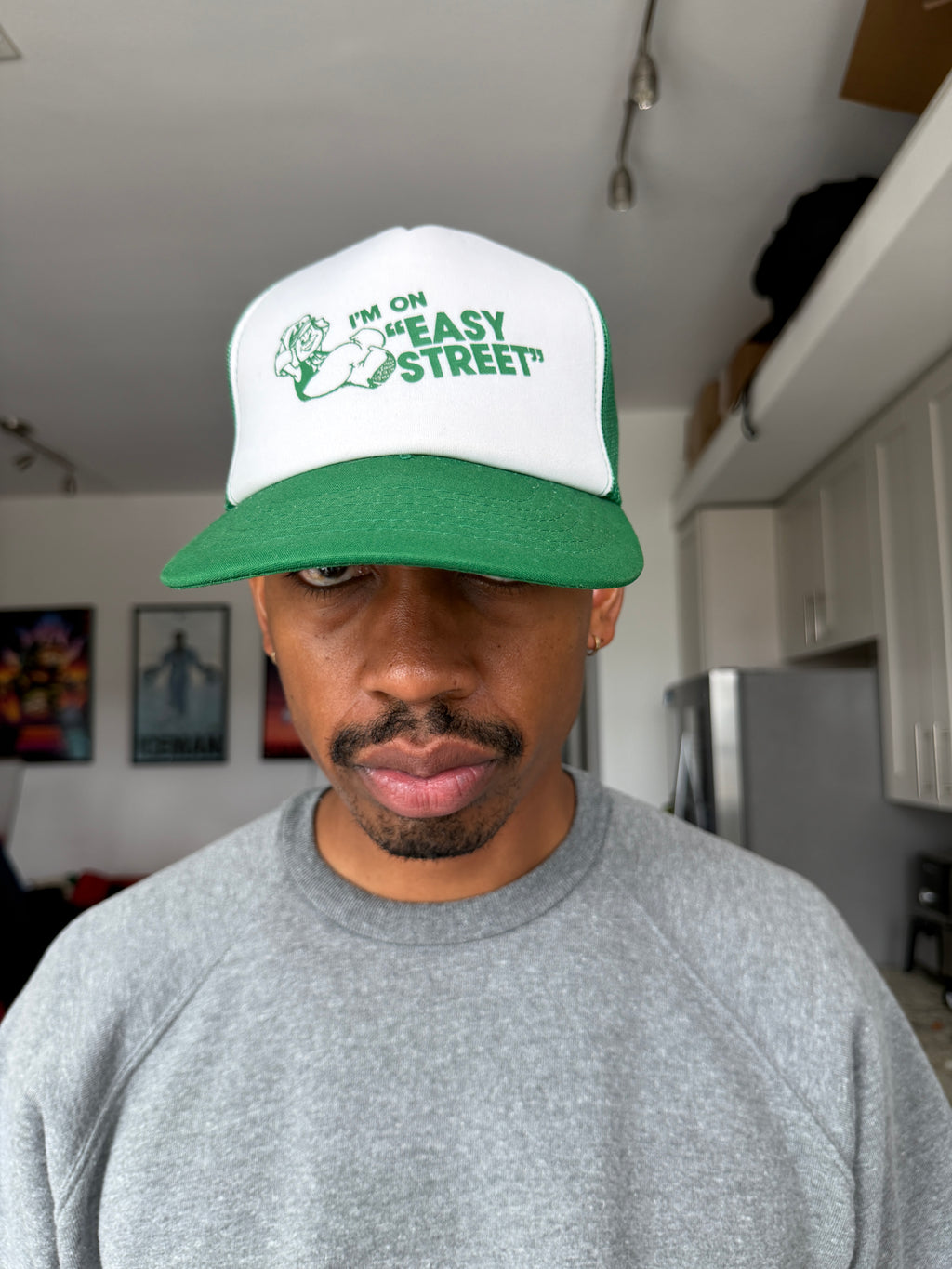 Easy Street Green & White Trucker Cap