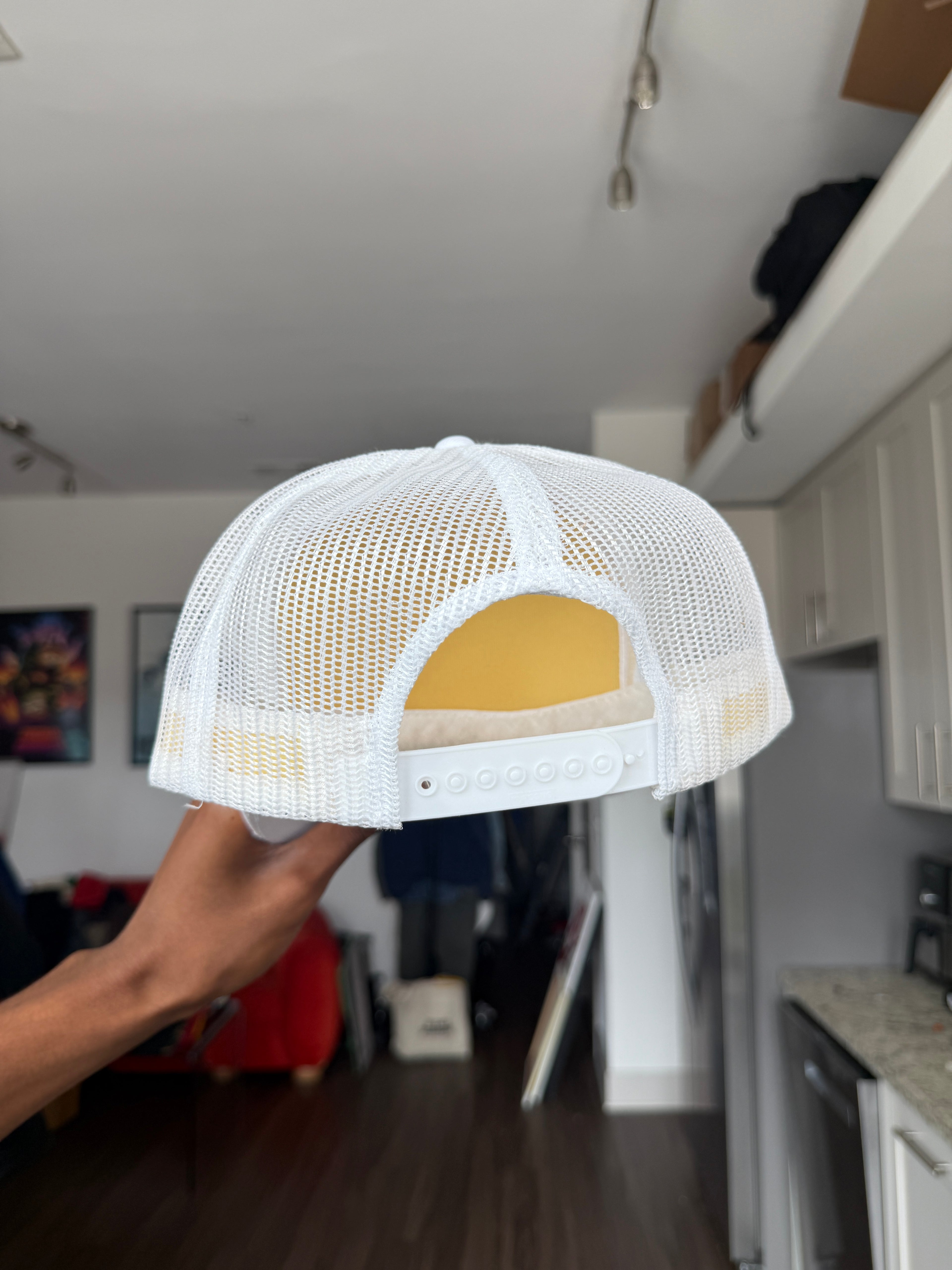 Vintage White Trucker Cap