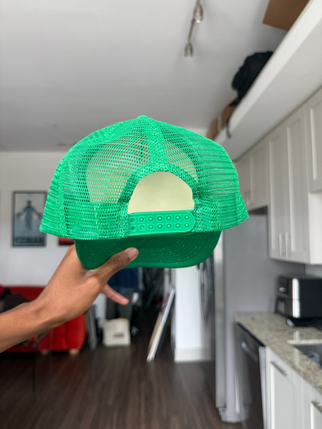 Japanese 7UP Green Trucker Hat