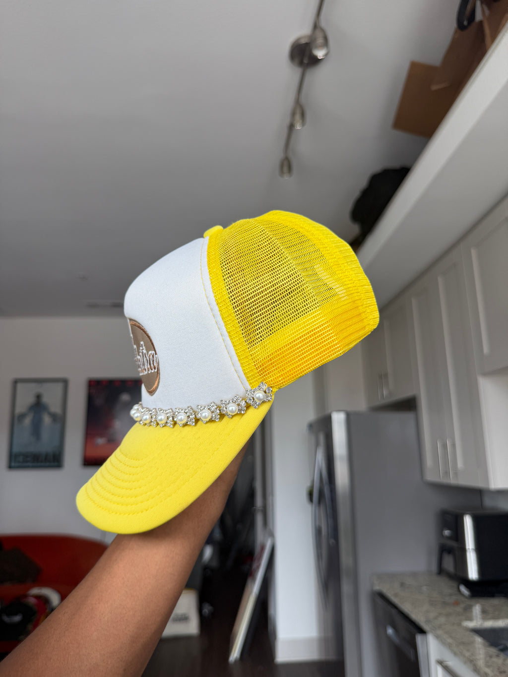 Adastral Yellow & White Trucker Cap