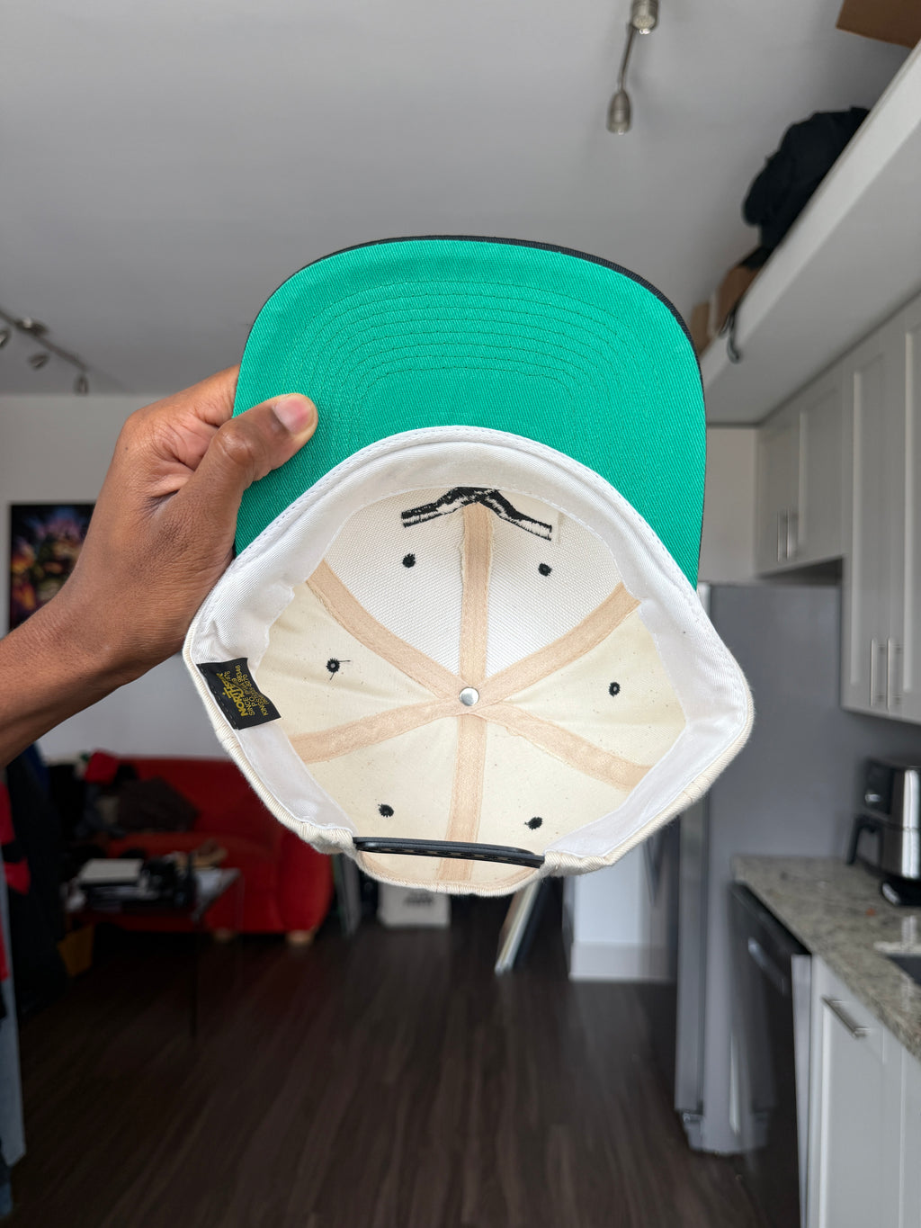 Vintage Off-White Malcolm X Cap