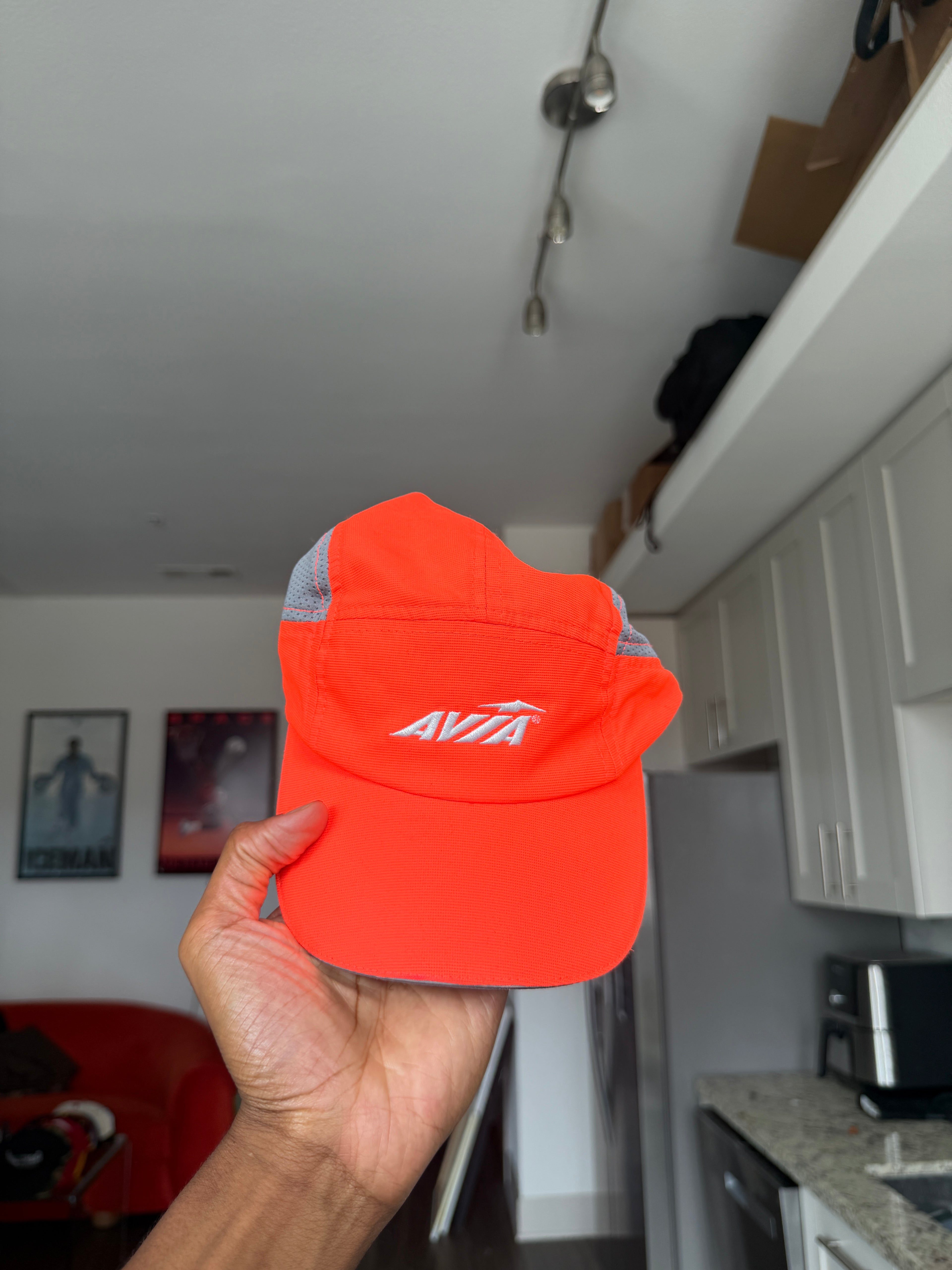 Avia Orange & Grey Baseball Cap