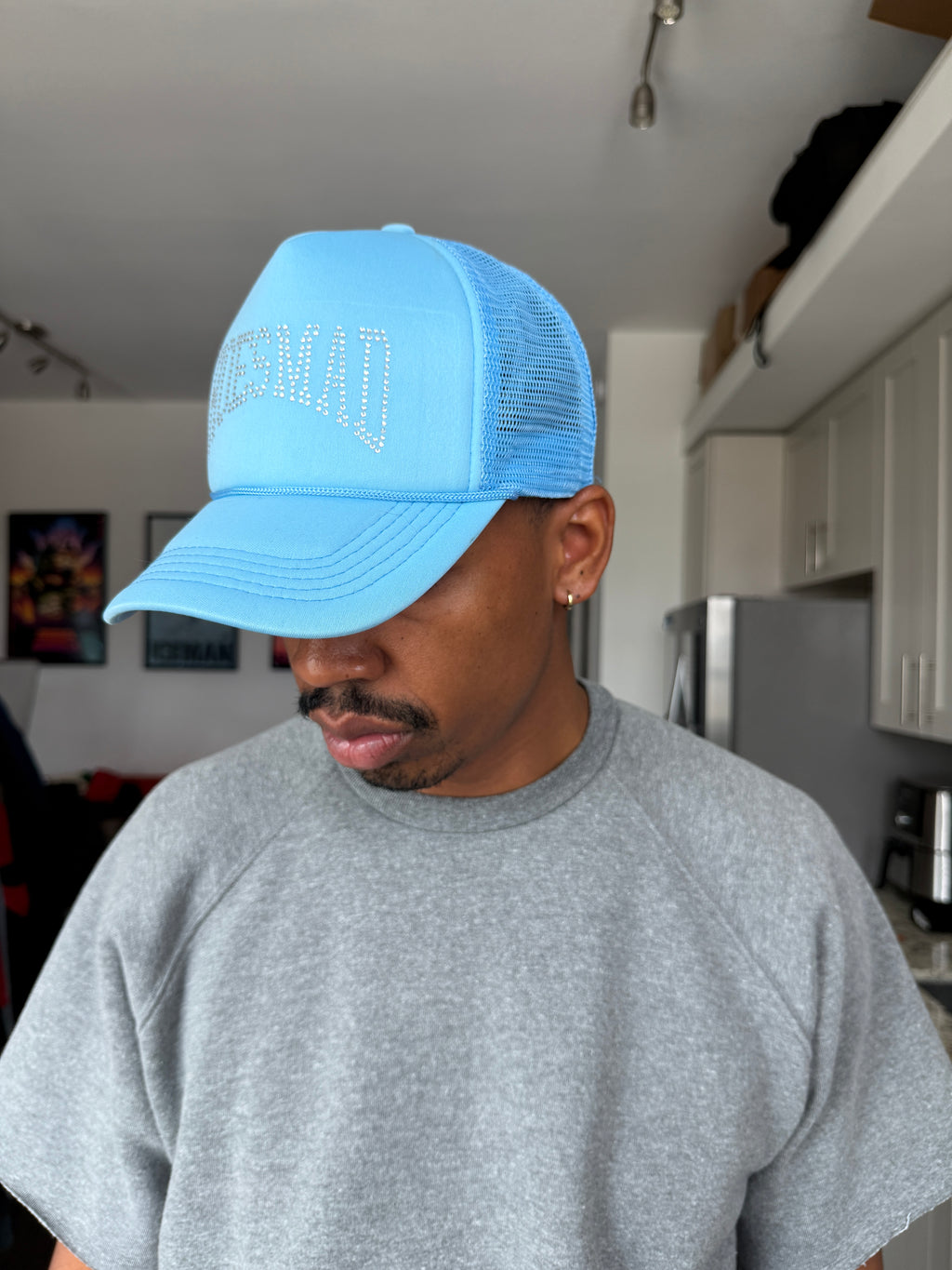 Blue HOESMAD Trucker Cap