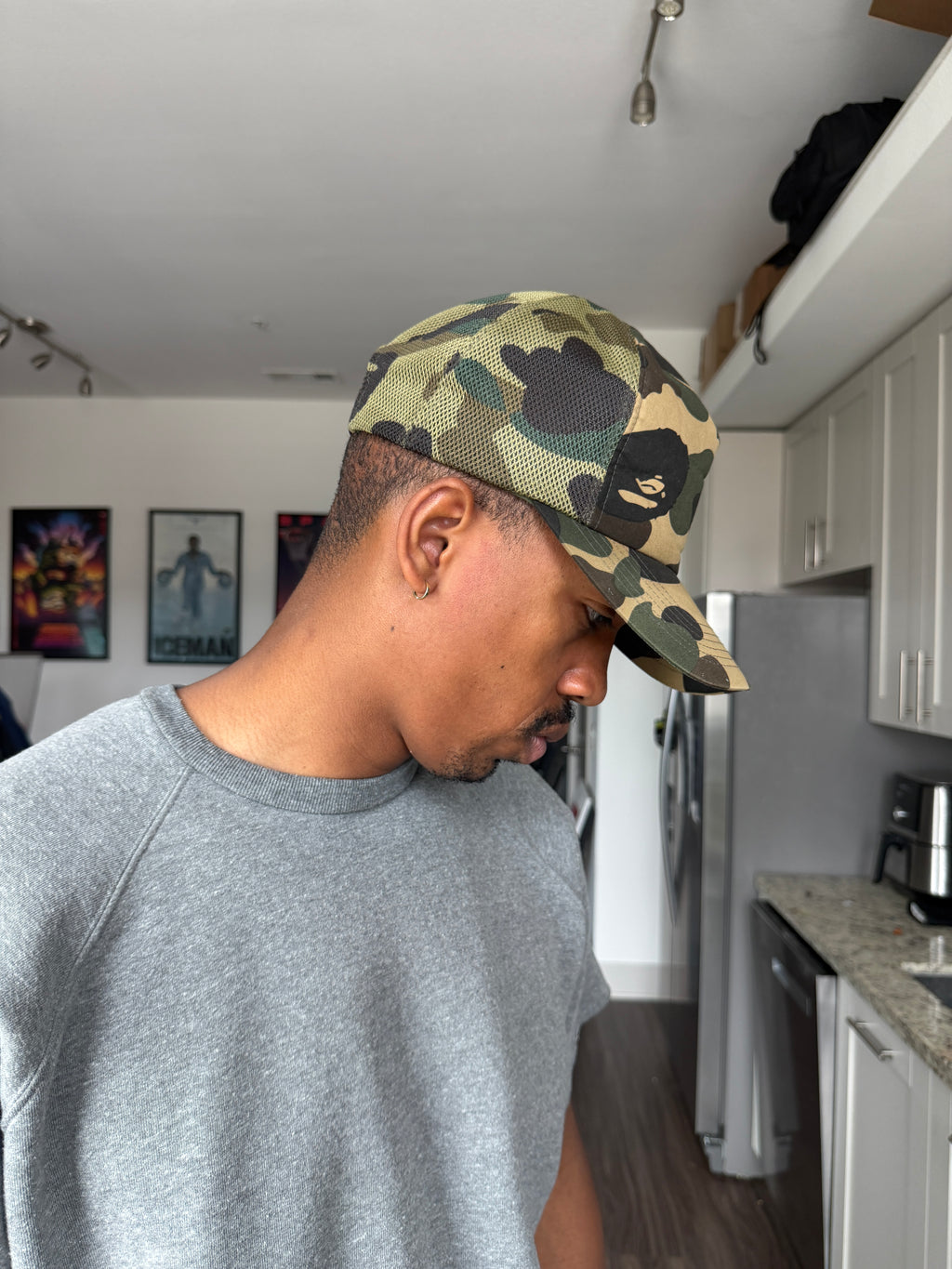 Vintage BAPE Camo Trucker Hat