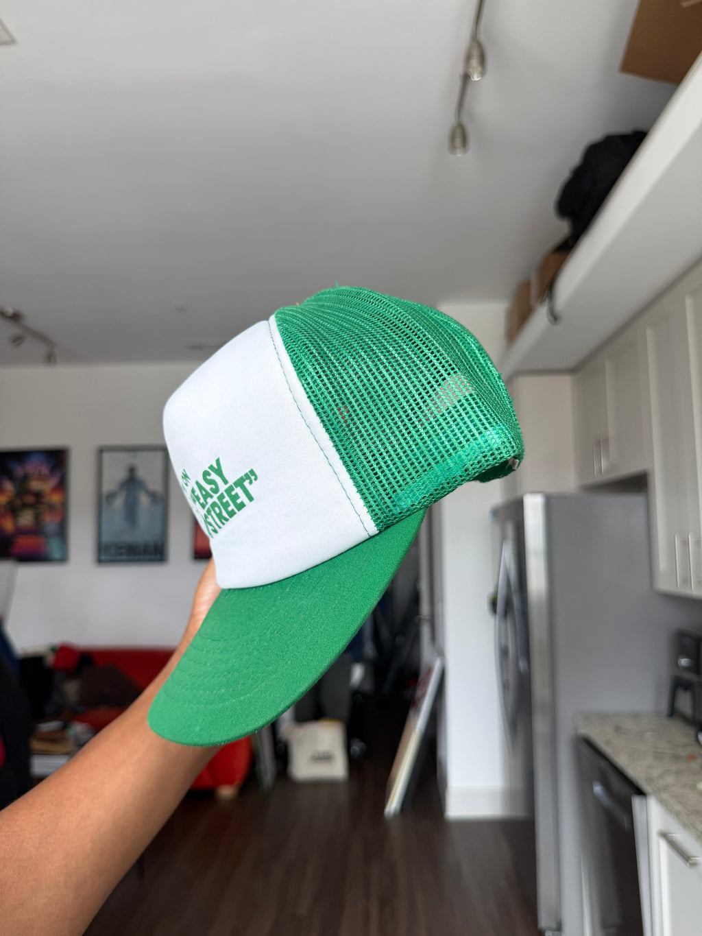 Easy Street Green & White Trucker Cap