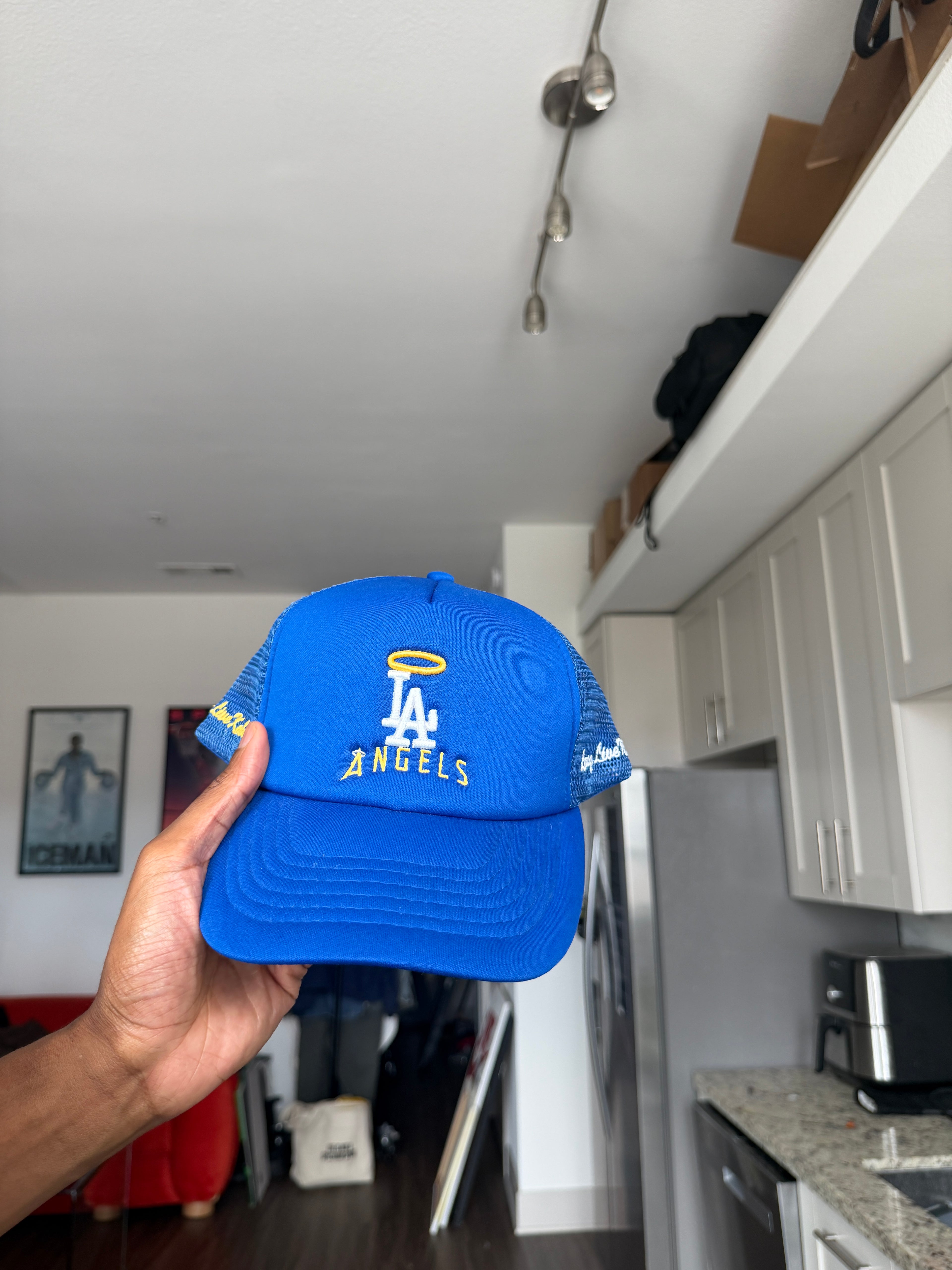 Long Live Kobe Bryant & Nipsey Hussle LA Angels Baseball Cap