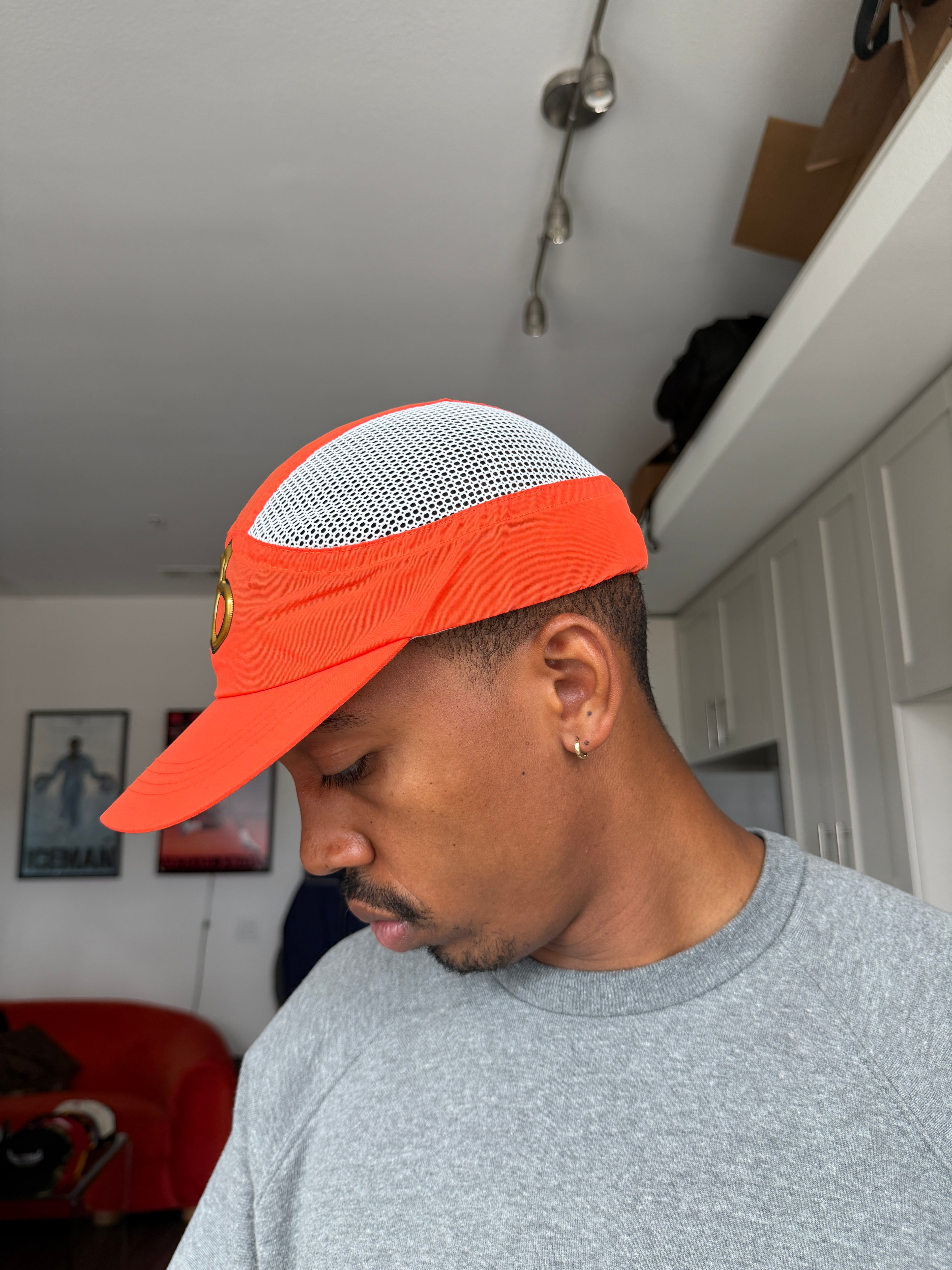 FUBU Orange & White Cap