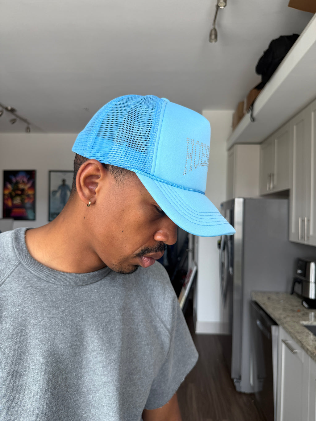 Blue HOESMAD Trucker Cap