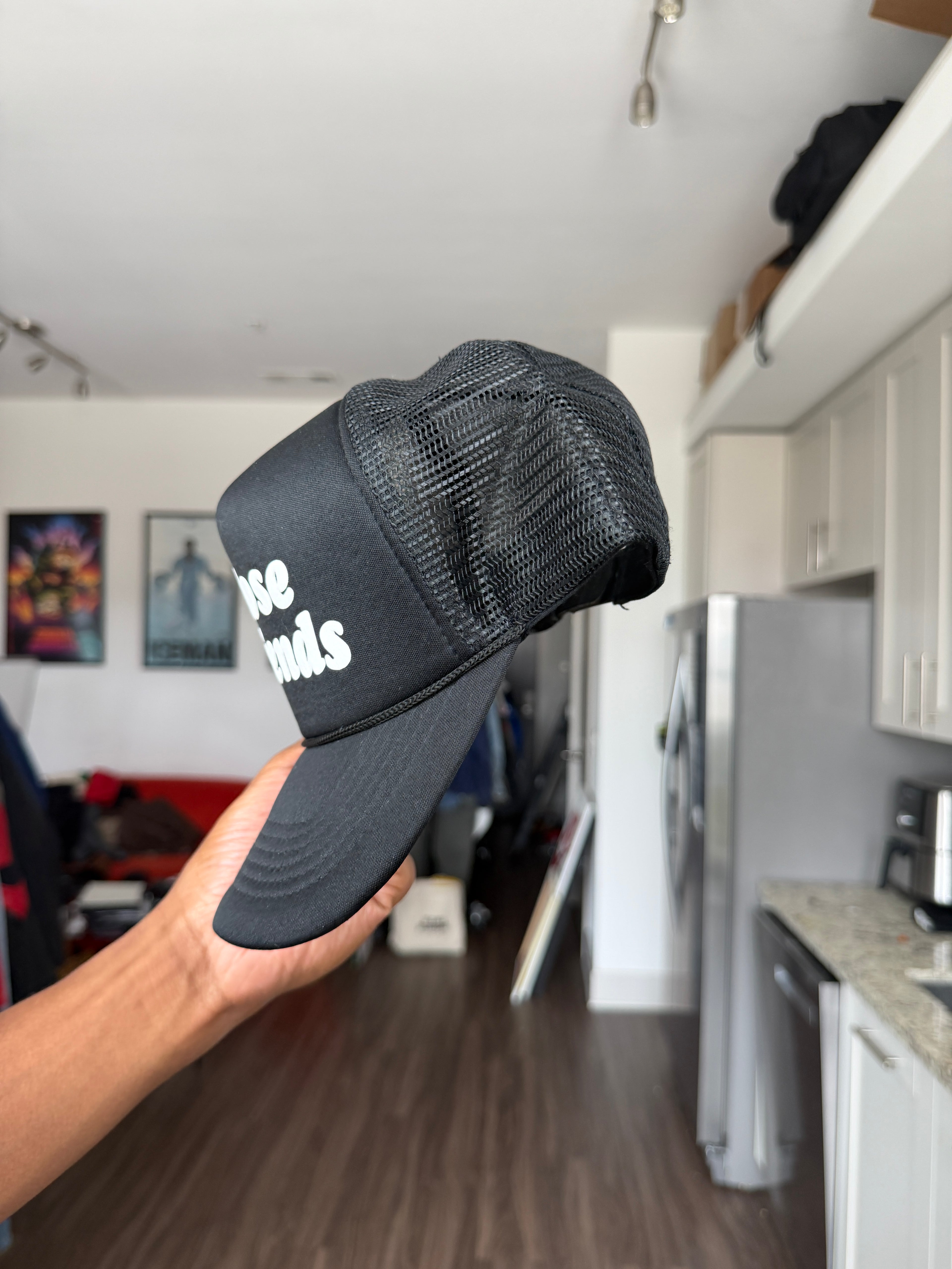 Close Friends Black Trucker Cap