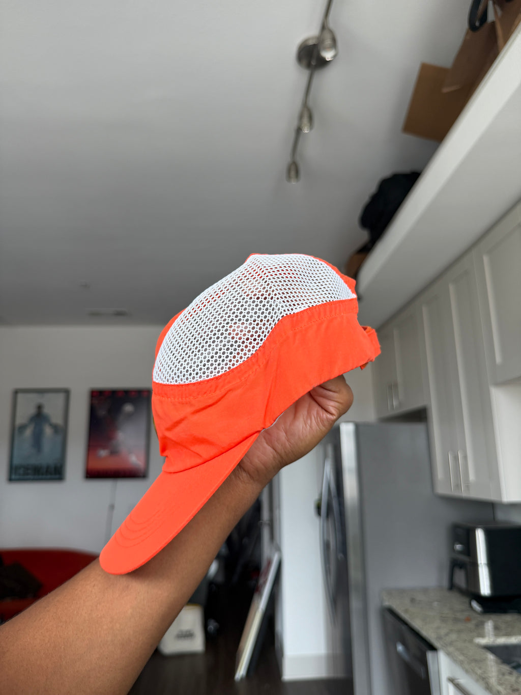 FUBU Orange & White Cap
