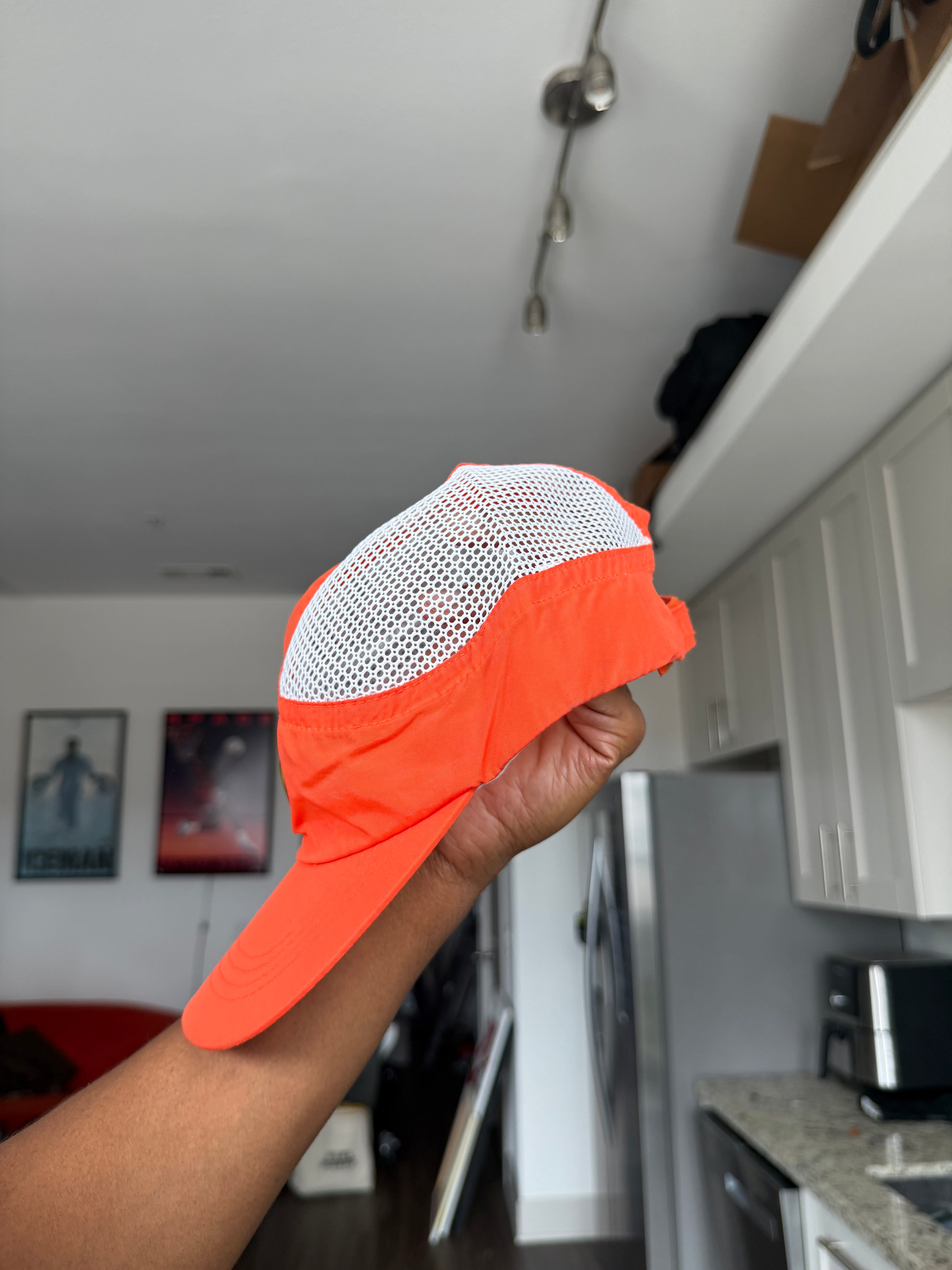 FUBU Orange & White Cap