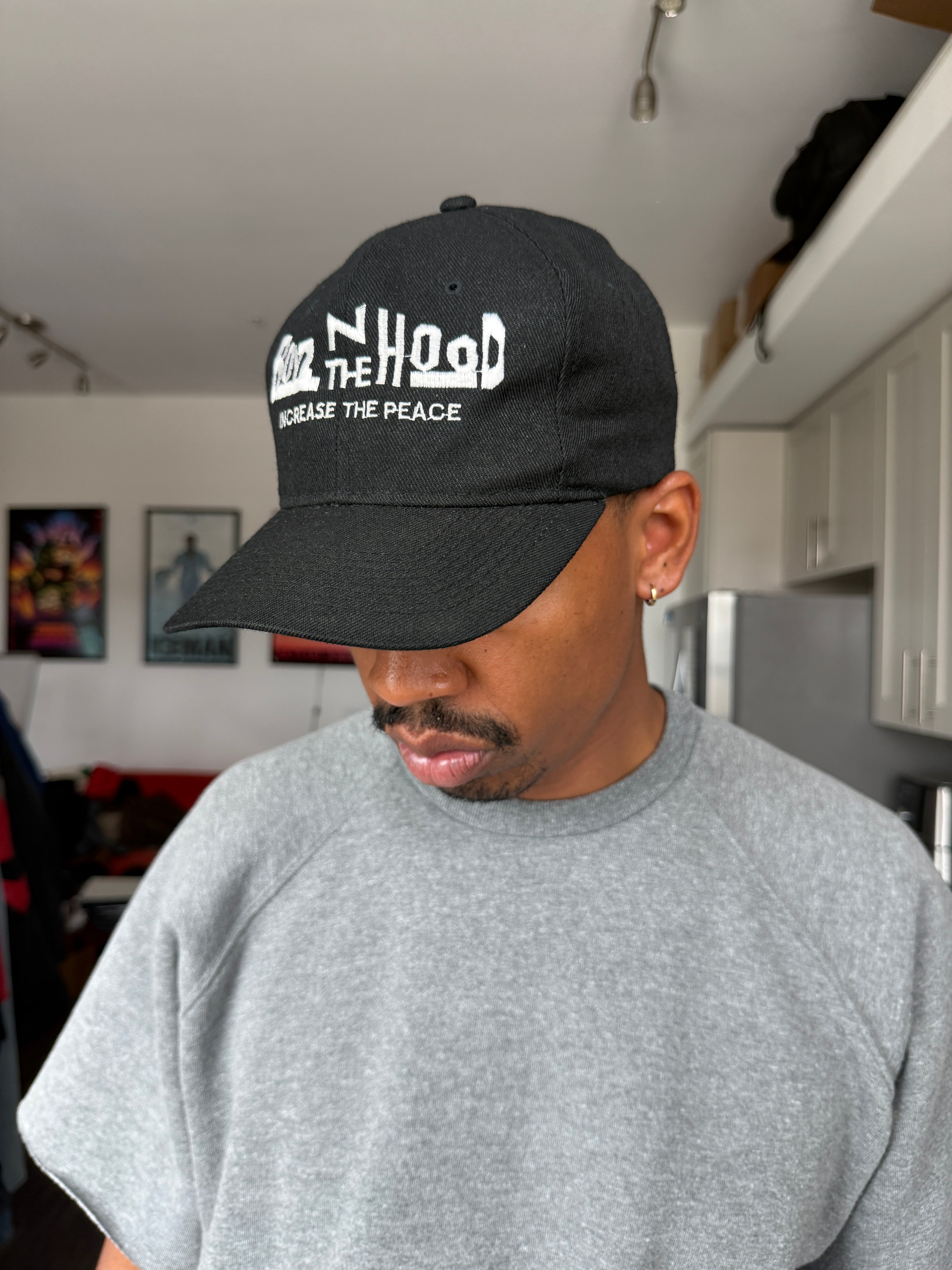 Vintage Boyz in the Hood Black Snapback Cap
