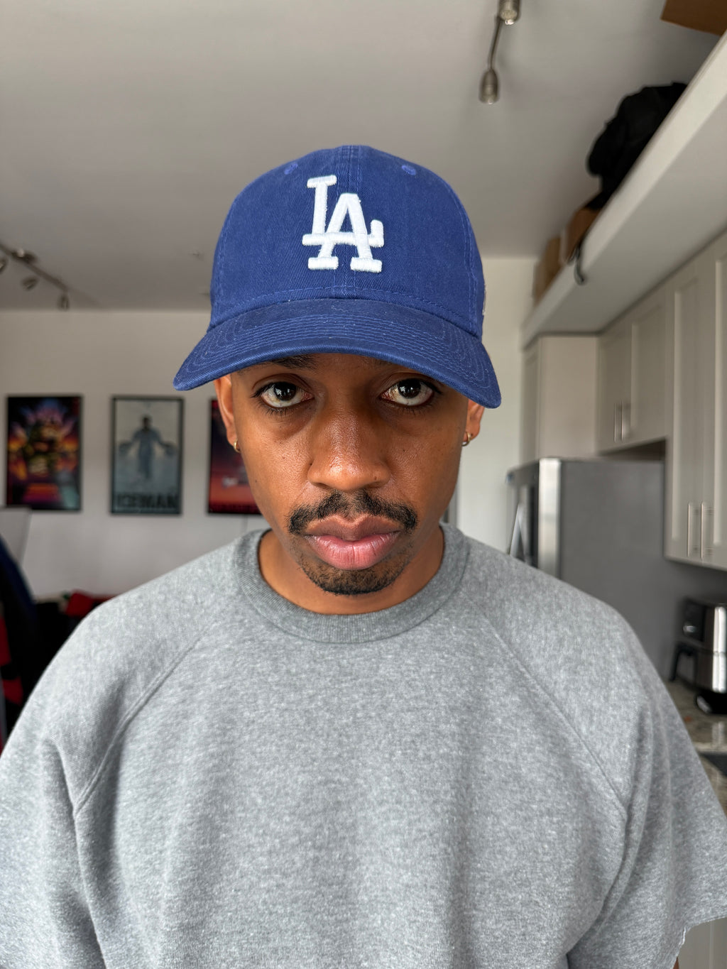 New Era Los Angeles Dodgers Blue Dad Hat