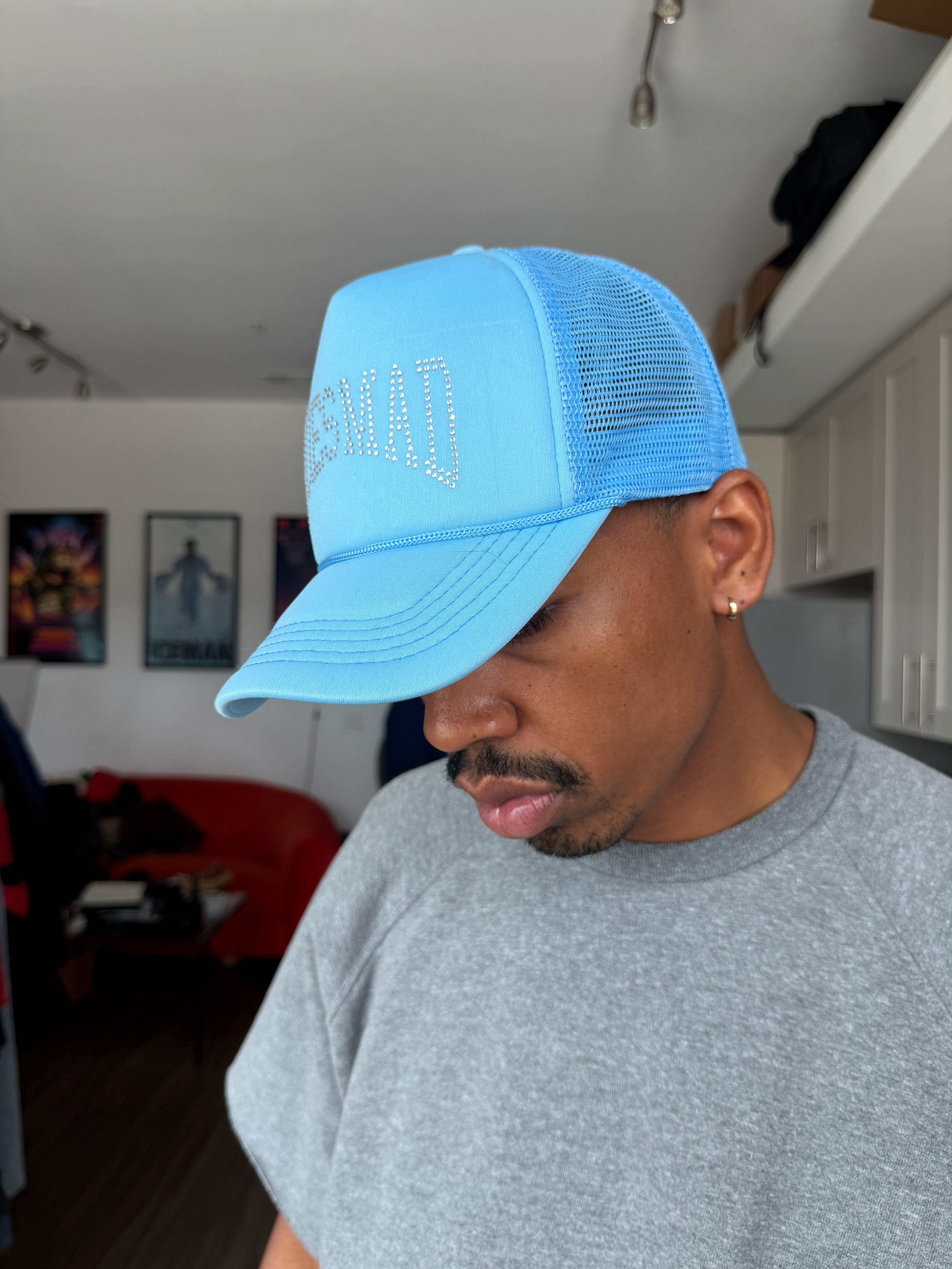Blue HOESMAD Trucker Cap