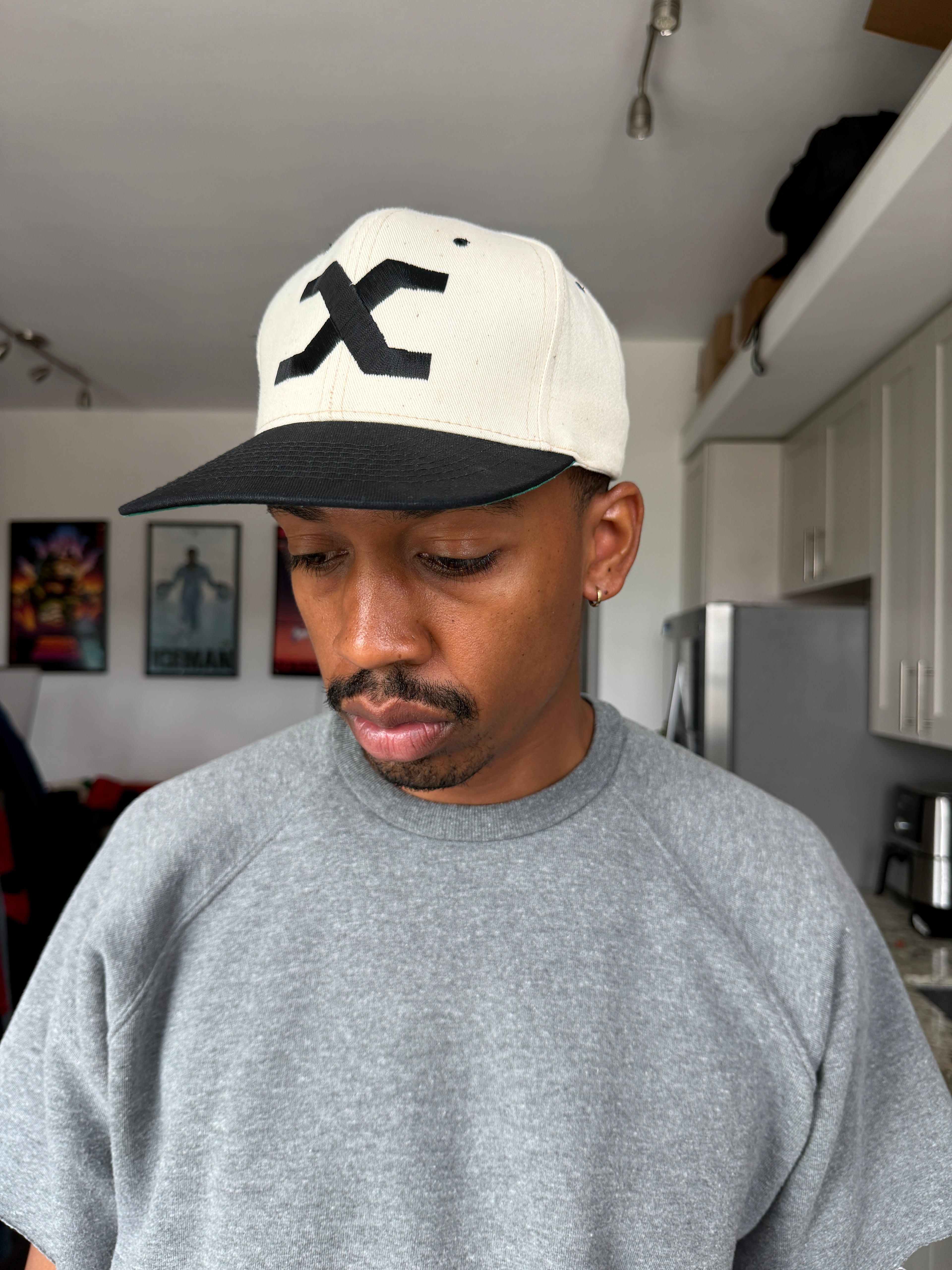 Vintage Off-White Malcolm X Cap