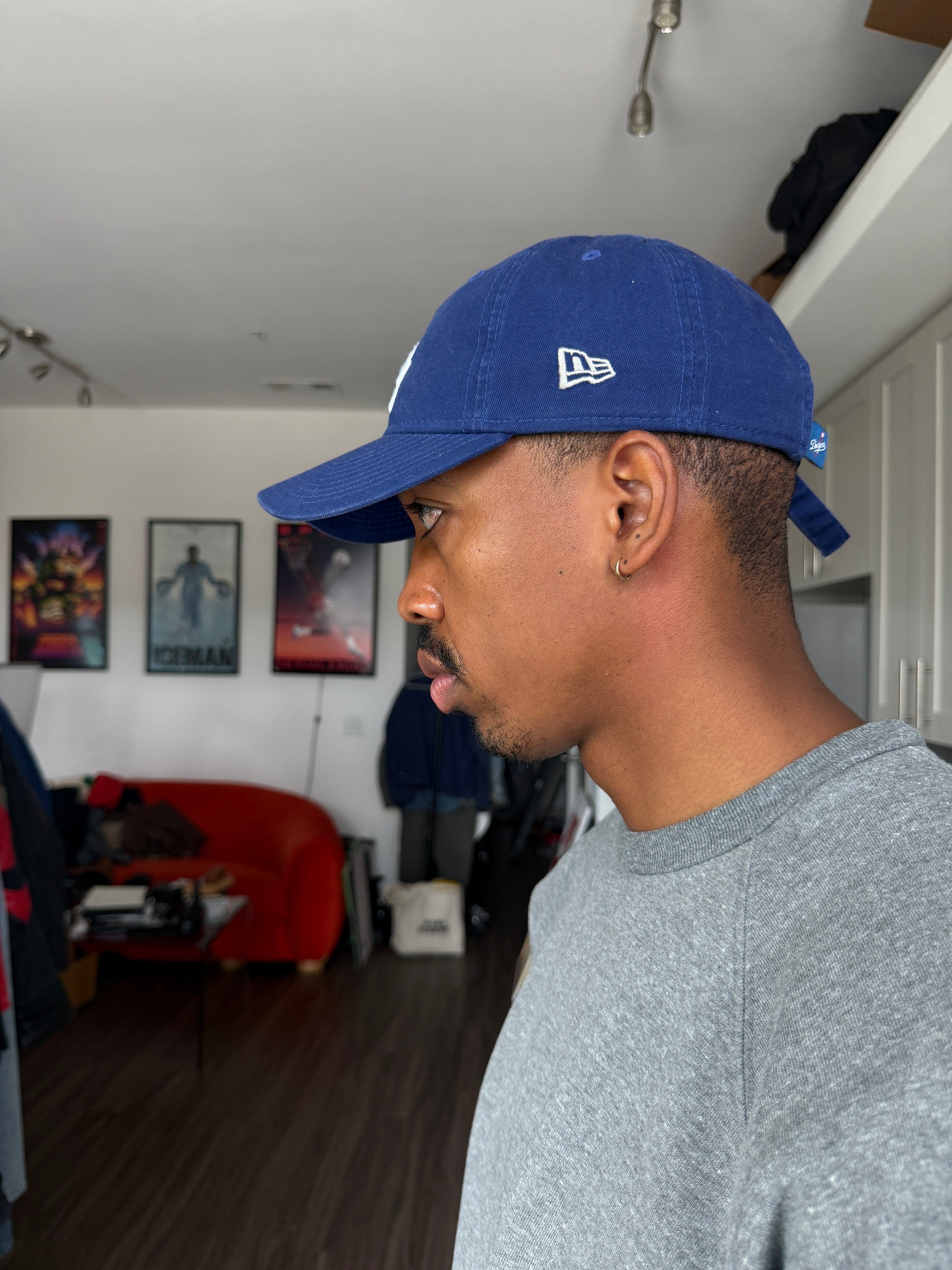 New Era Los Angeles Dodgers Blue Dad Hat
