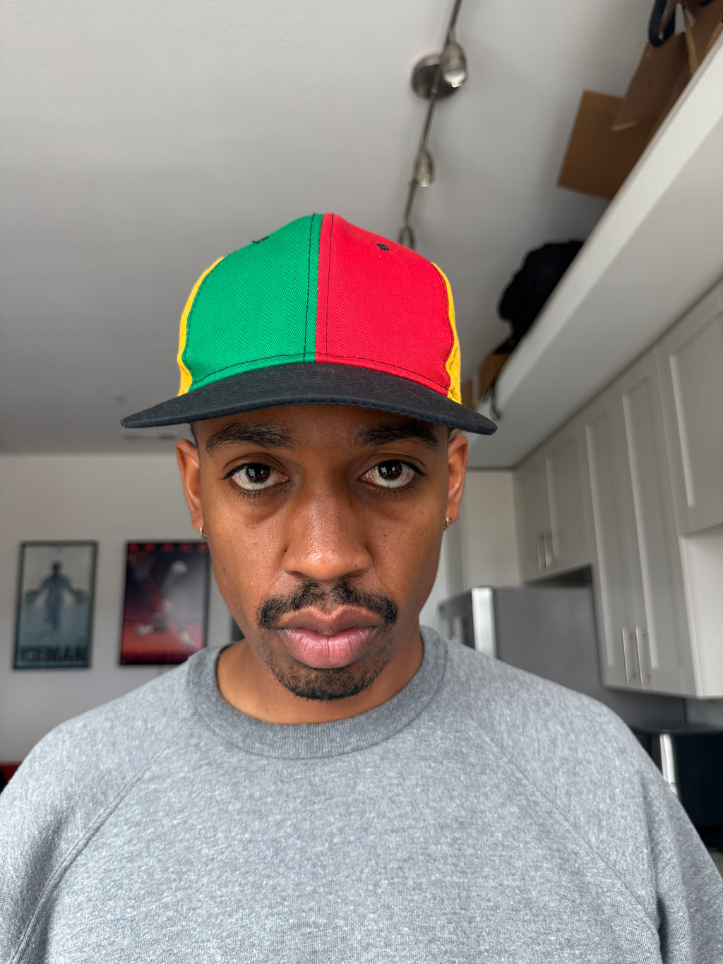 Rasta Red, Green & Yellow Snapback Cap