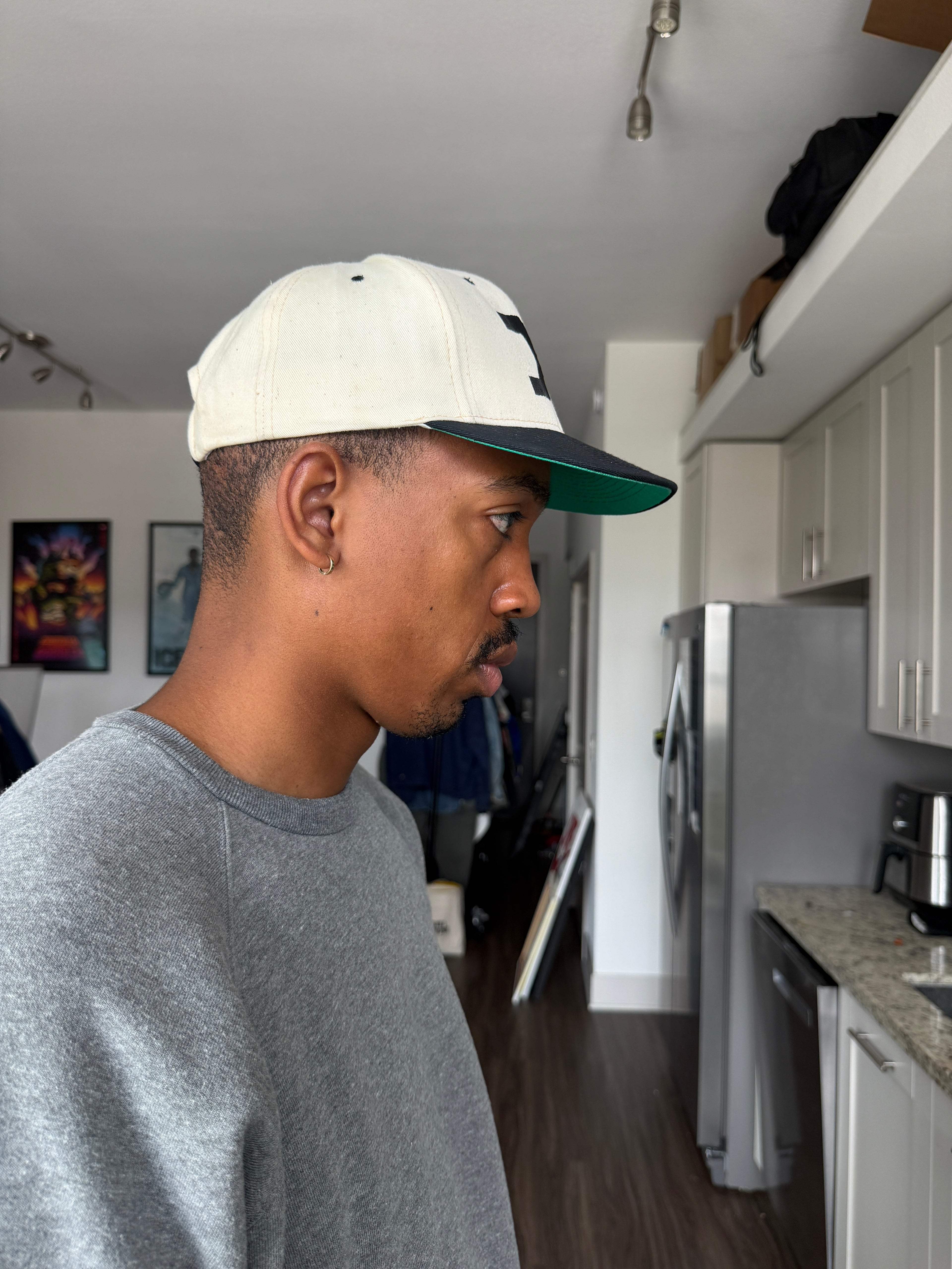 Vintage Off-White Malcolm X Cap