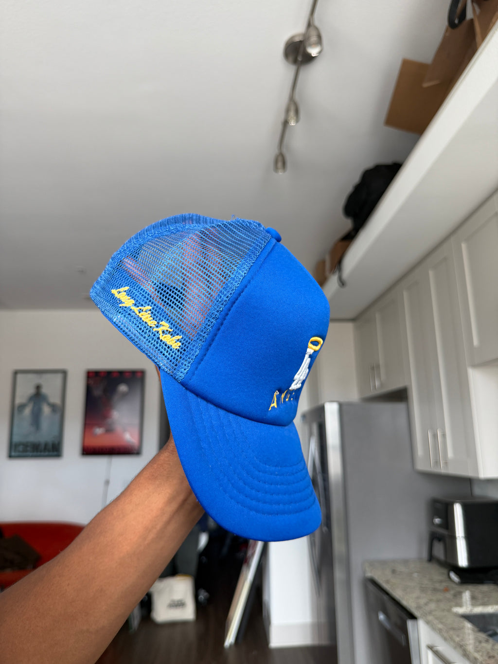 Long Live Kobe Bryant & Nipsey Hussle LA Angels Baseball Cap