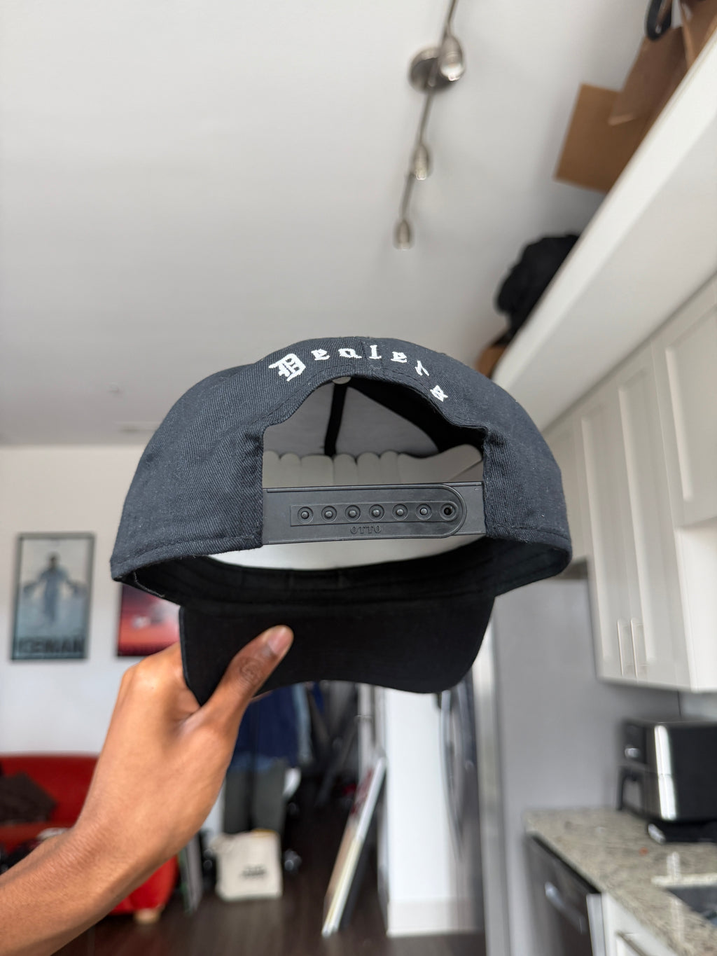 Black LA Flame Cap