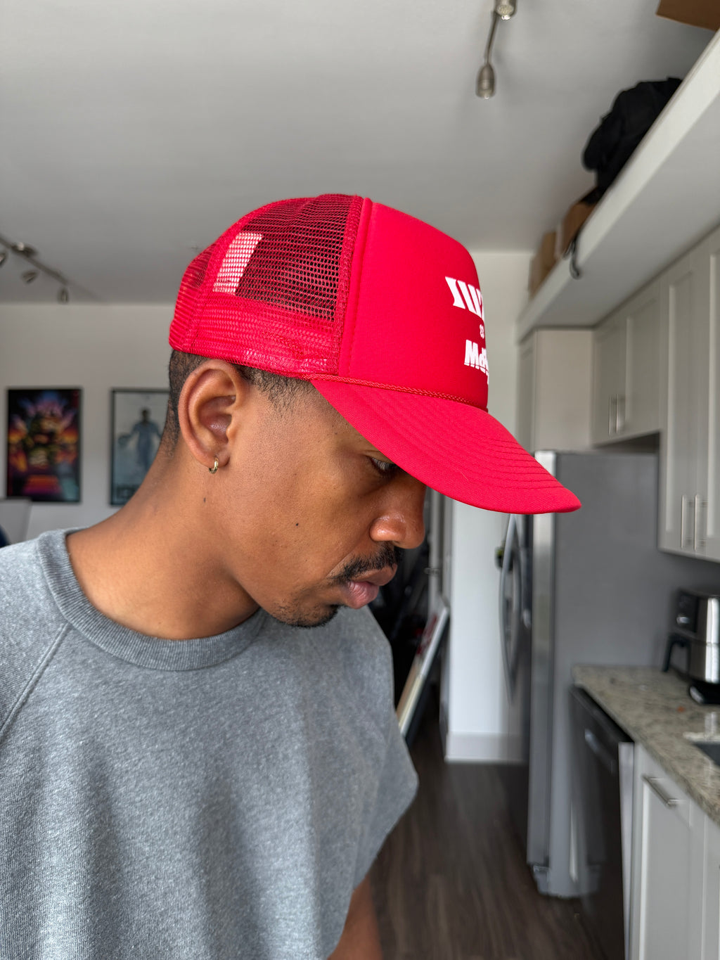McFlyy x VAV Red Trucker Cap