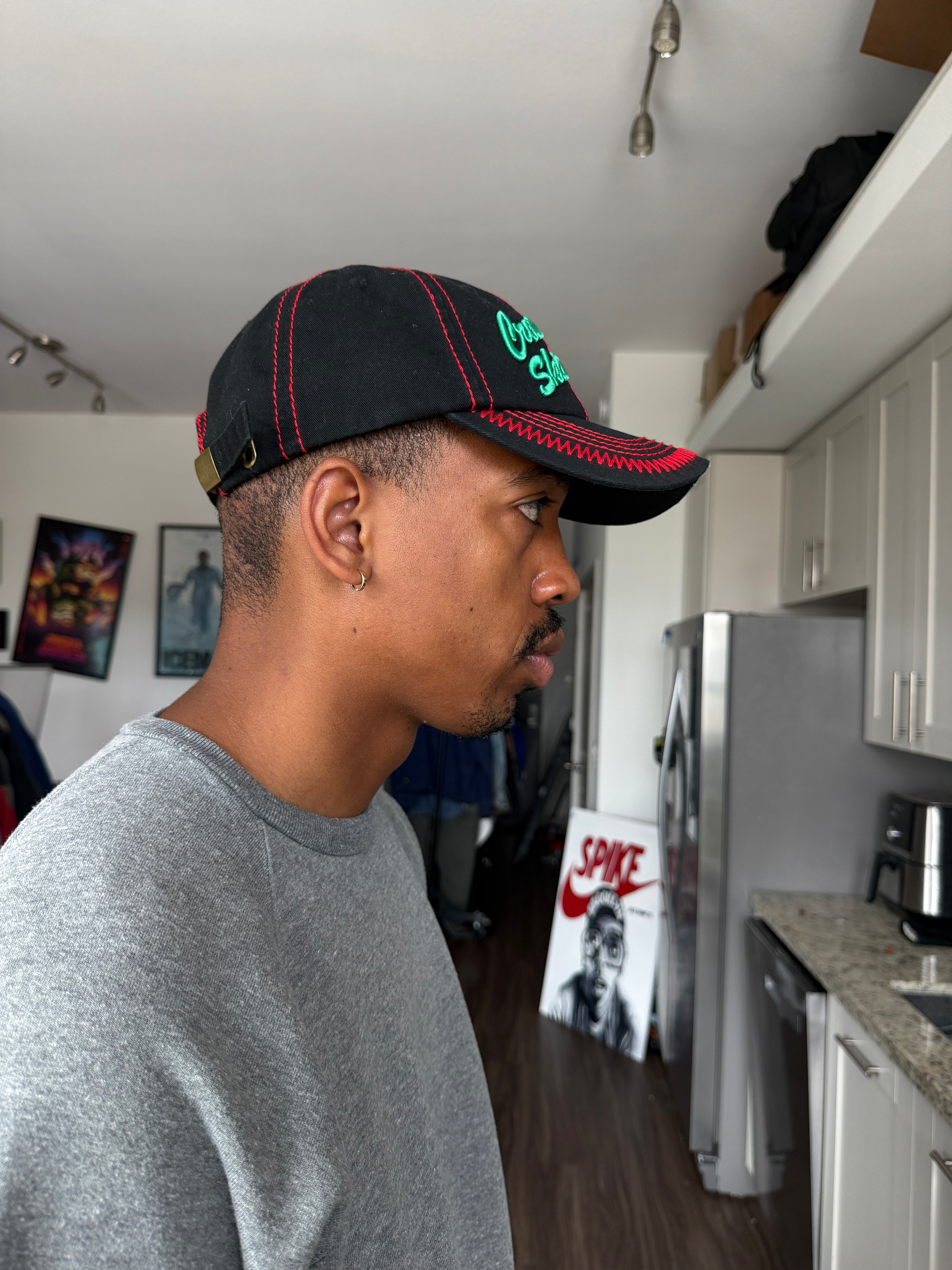 Crenshaw Skate Club Black Cap