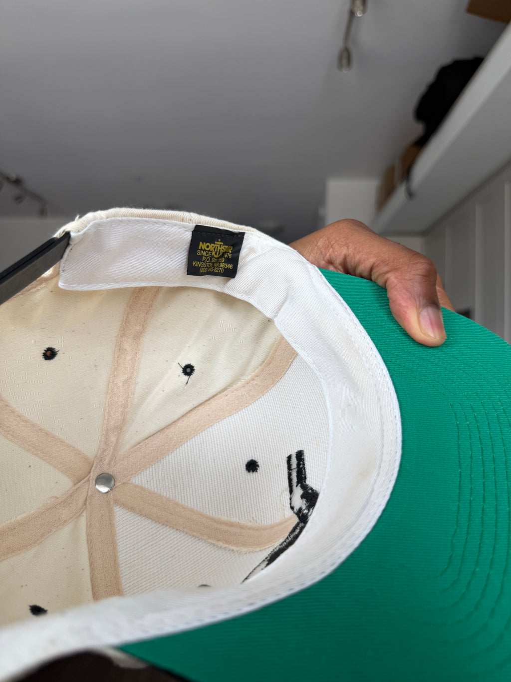 Vintage Off-White Malcolm X Cap