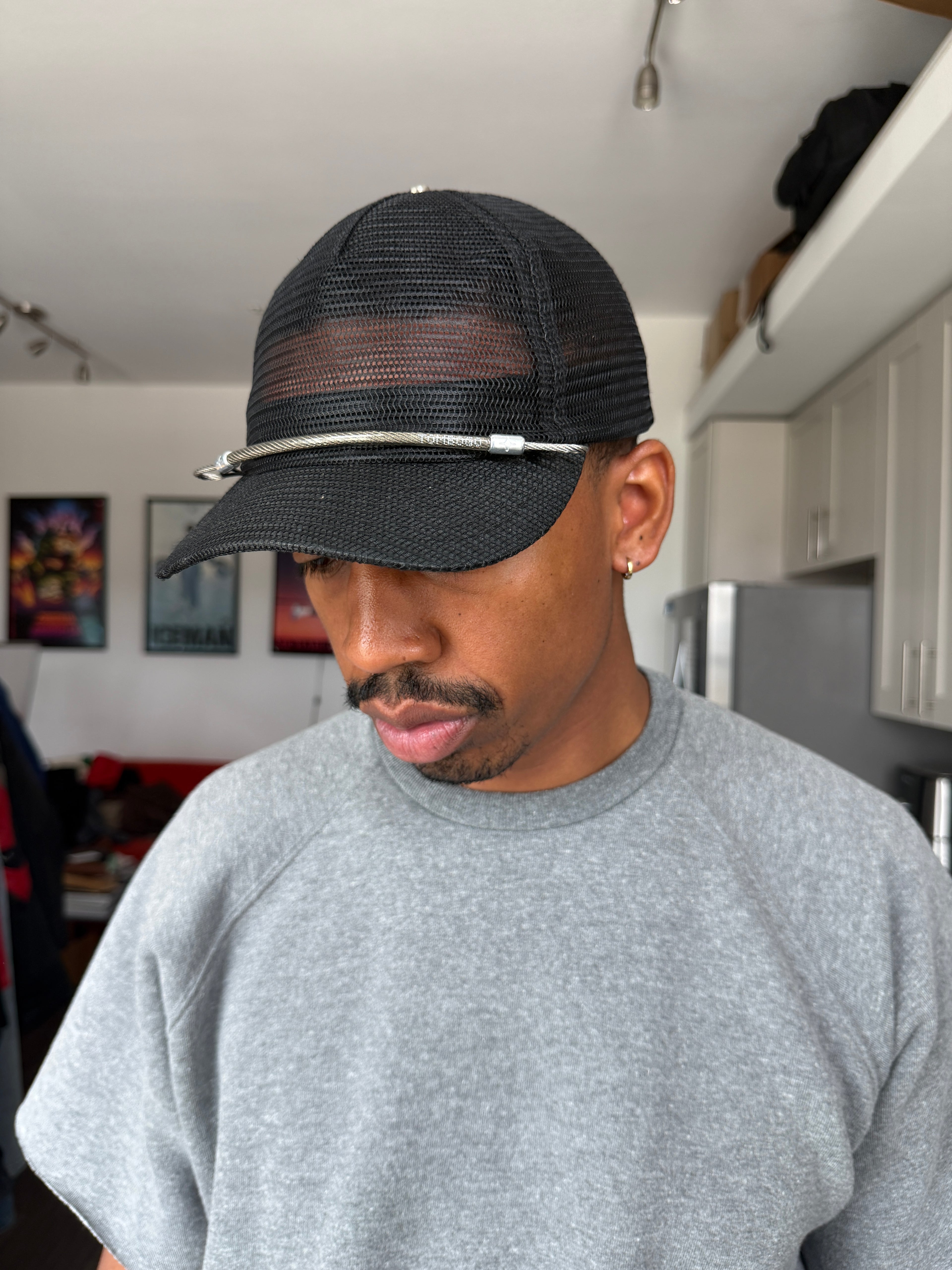 TOMBOgo Bike Chain Black Mesh Trucker Hat